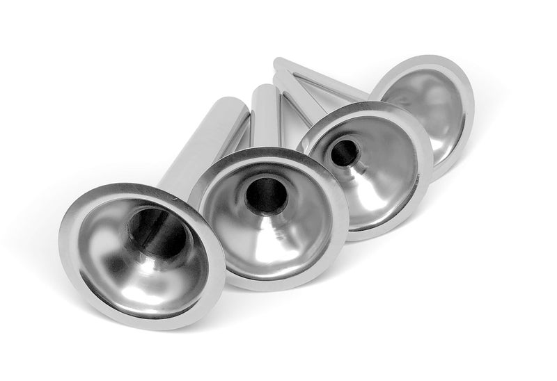 Tesor #22 Stainless Steel Sausage Stuffing Tubes for Meat Grinder (Set of 4) - Image 2